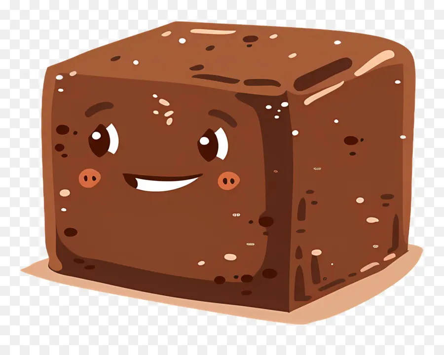 Brownie De Chocolate，De Postre PNG