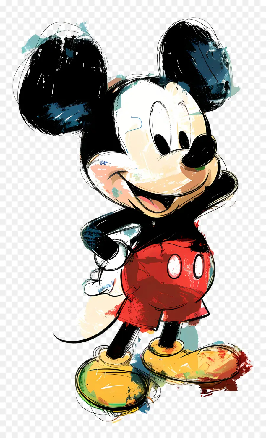 Mickey Mouse，Ratón PNG