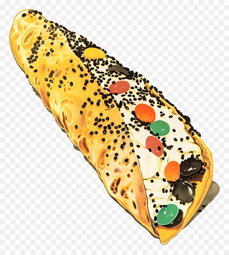 Cannoli，De Postre PNG