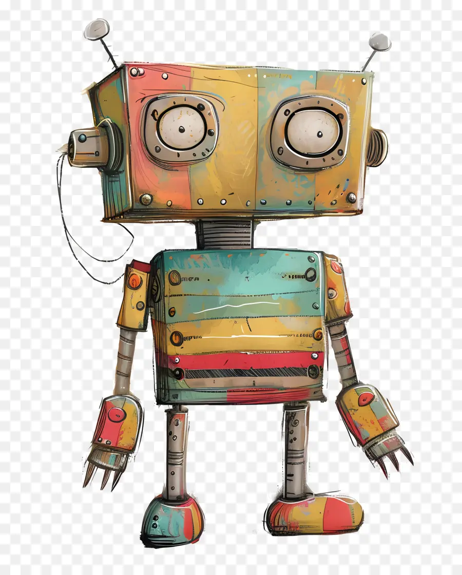 Robot，Metal PNG