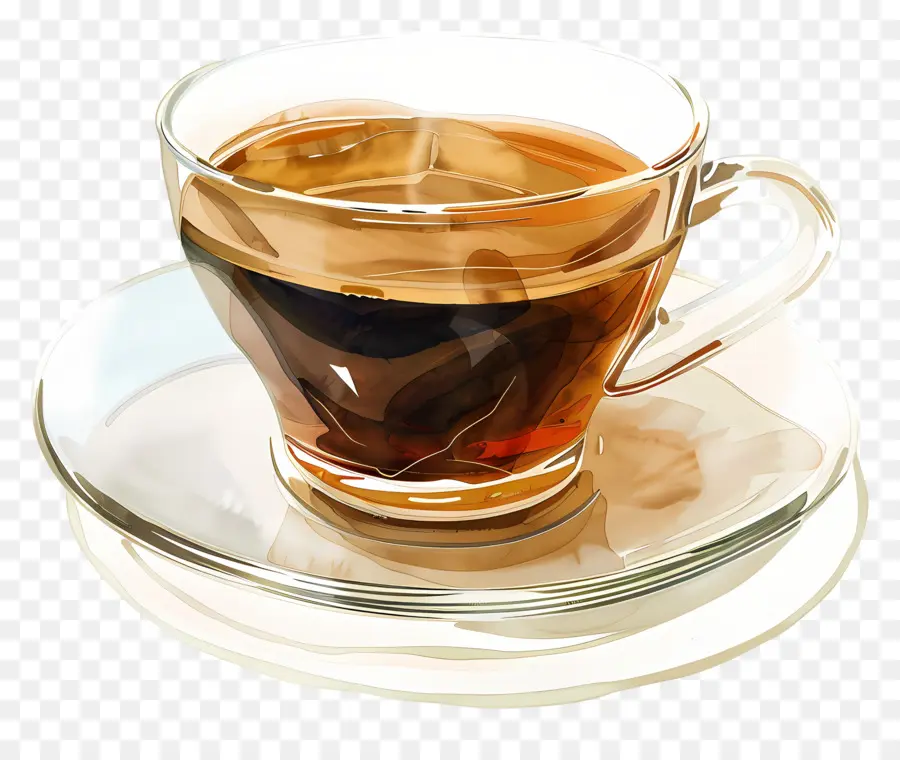 La Taza De Té，Vidrio PNG