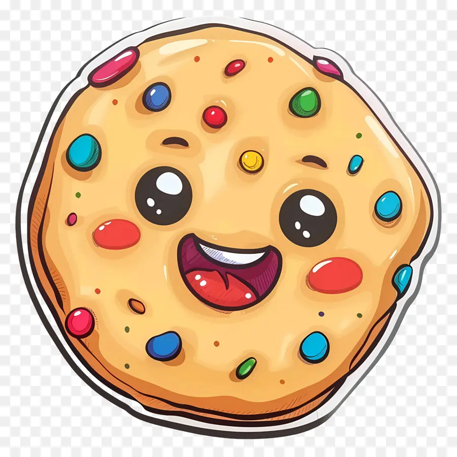 Galletas De Azúcar，Galleta Sonriente PNG