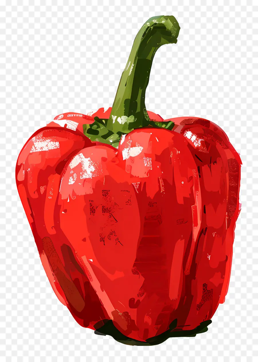 Red Bell Pepper，Vegetal PNG