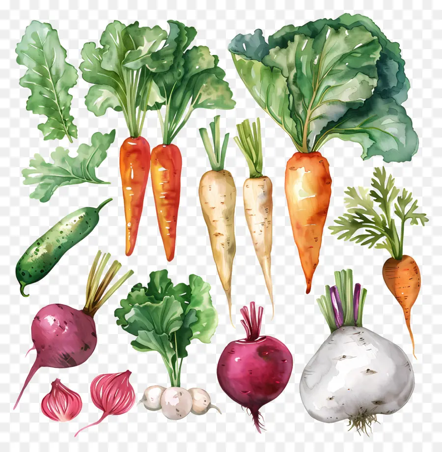 Verduras，Vegetales Coloridos PNG