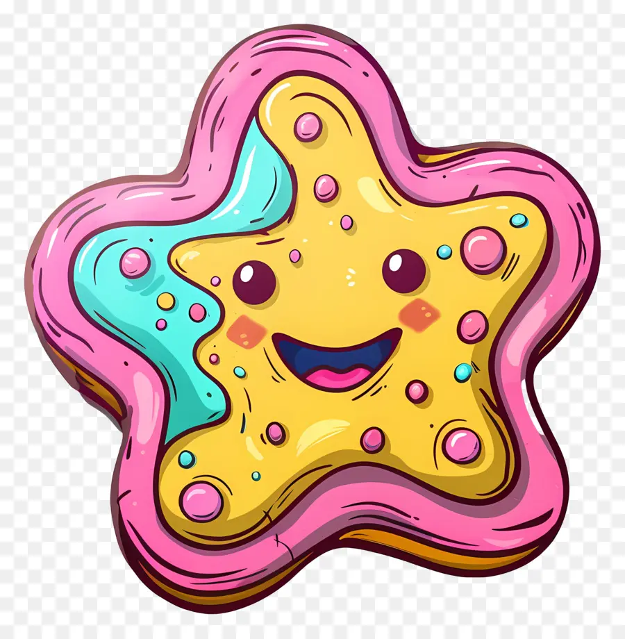 Galletas De Azúcar，Galleta Estrella PNG