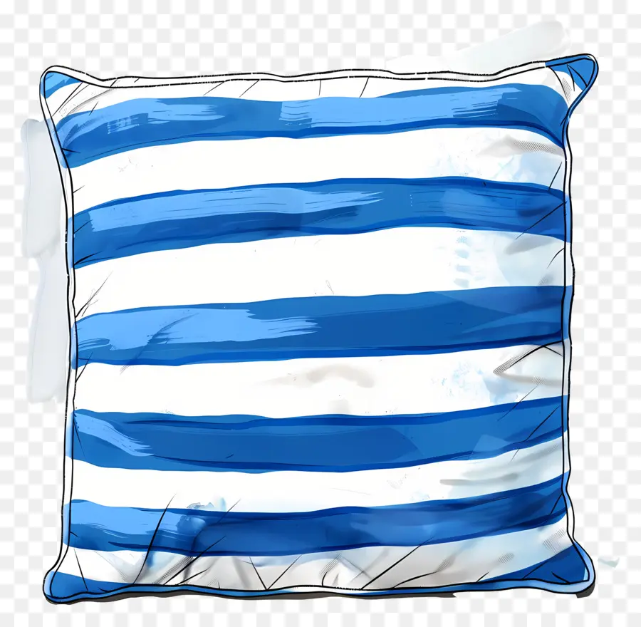 Almohada Cuadrada，Rayas Almohada PNG