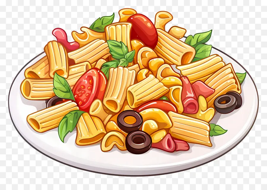 Pasta De Dibujos Animados，Plato De Pasta PNG