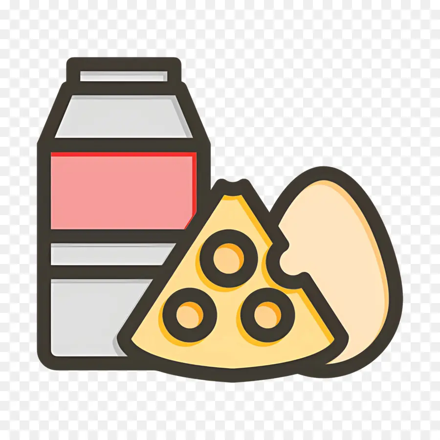 Leche Y Lácteos，Leche Y Queso PNG