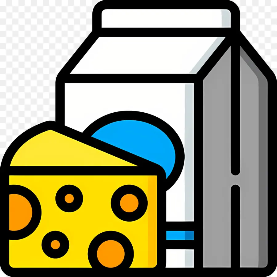 Leche Y Lácteos，Leche Y Queso PNG