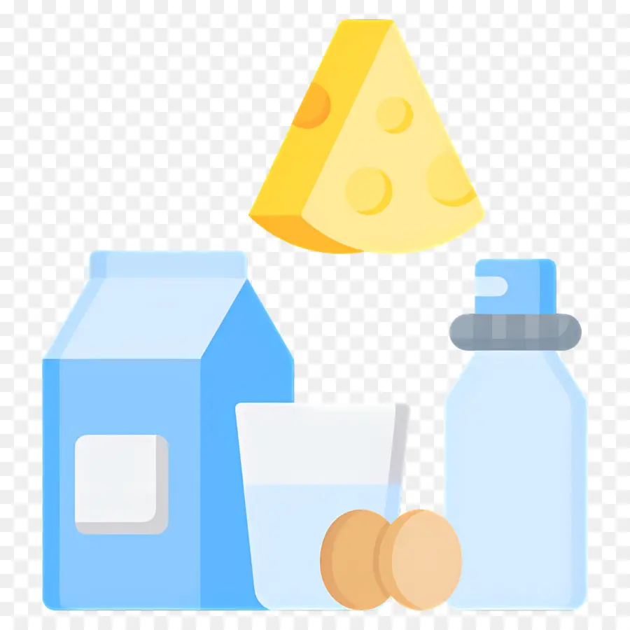 Leche Y Lácteos，Los Productos Lácteos PNG