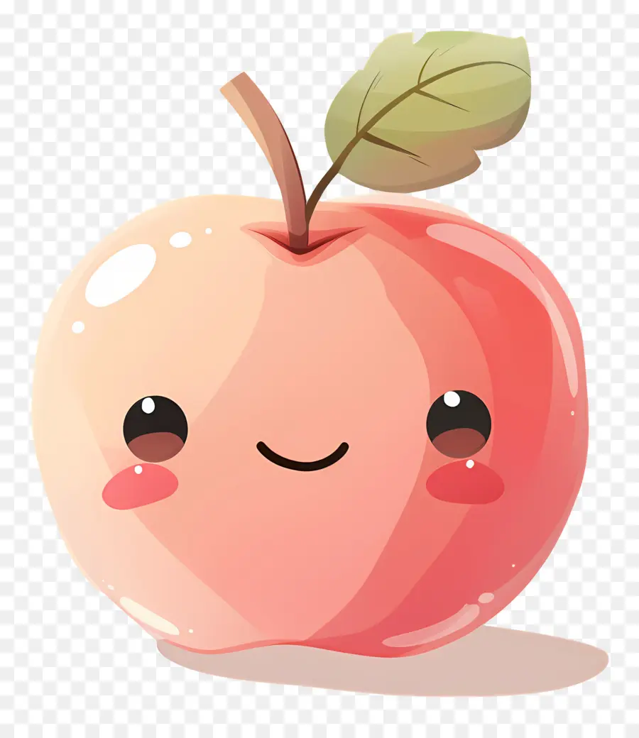 Manzana De Dibujos Animados，Melocotón De Dibujos Animados PNG