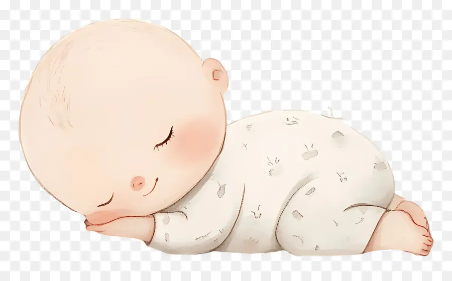 Recién Nacido，Bebé Que Duerme PNG