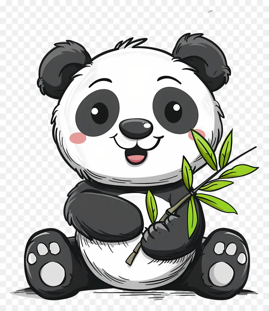 De Dibujos Animados Panda，Panda PNG