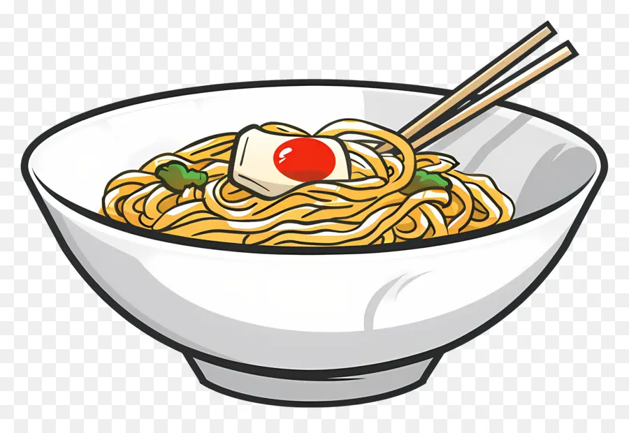 Fideos Ramen，Tazón De Fideos PNG