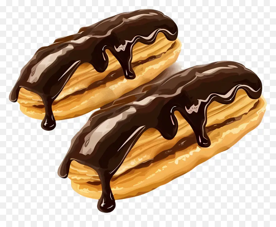 Los Canutos，Eclairs De Chocolate PNG