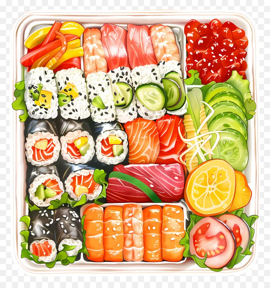 Bento，Cajas De Sushi PNG