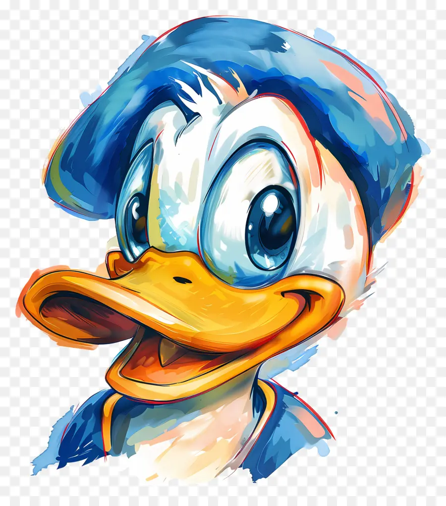 El Pato Donald En La Cabeza，El Pato Donald PNG