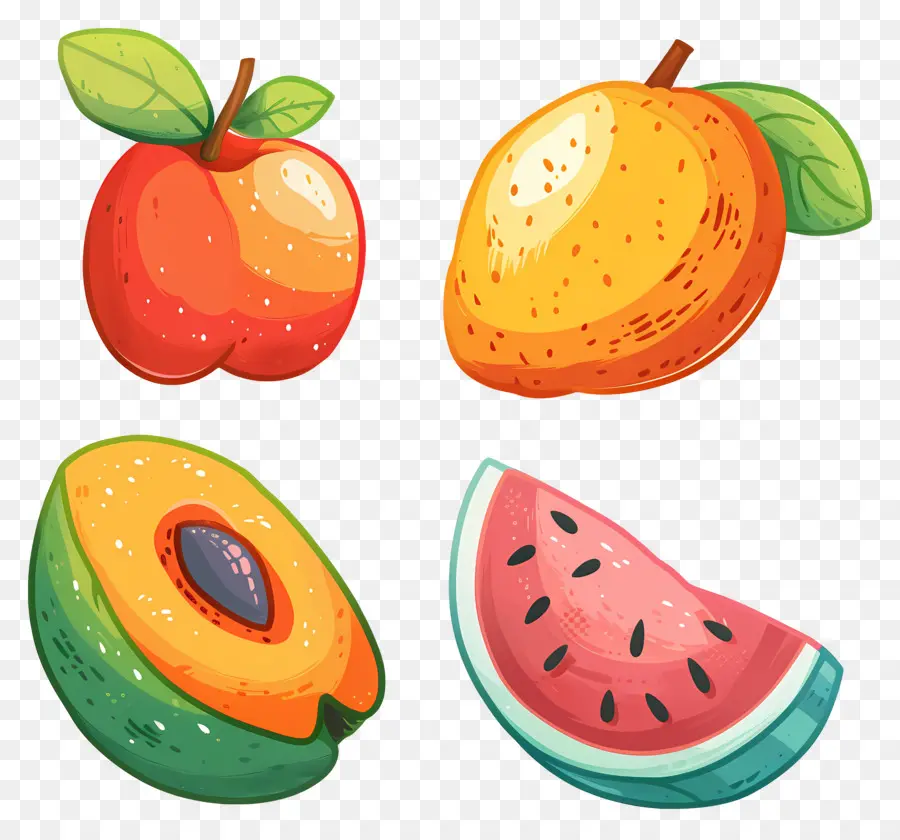 Frutas，Apple PNG