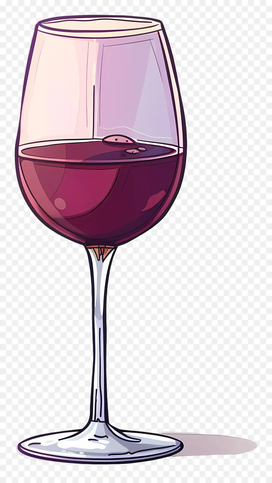 Copa De Vino，Vino Tinto PNG