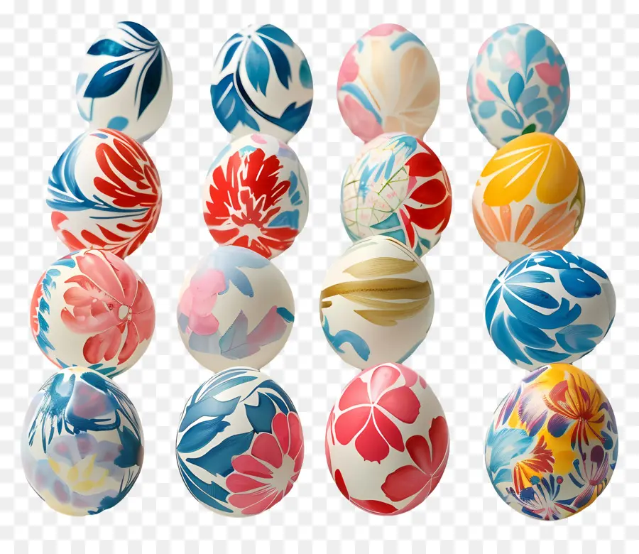 Los Huevos De Pascua，Huevos Decorados PNG