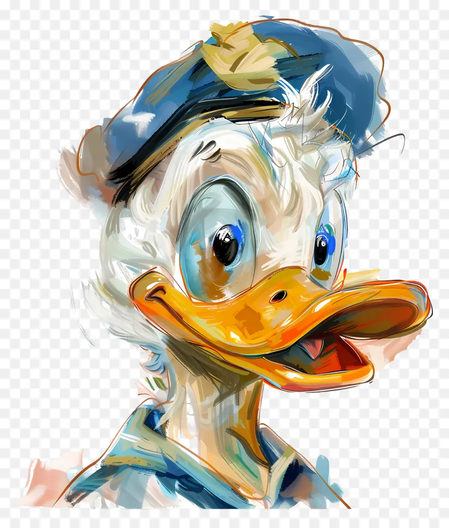 El Pato Donald En La Cabeza，El Pato Donald PNG