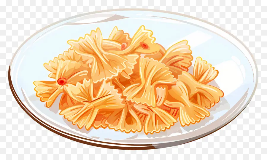 Pasta De Dibujos Animados，Mariposas De Pasta PNG