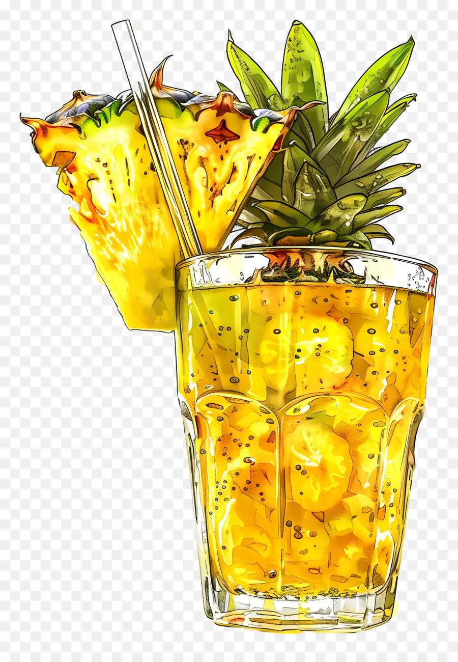 Jugo De Piña，Bebida De Piña PNG