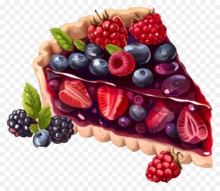 Berry Pastel，De Postre PNG