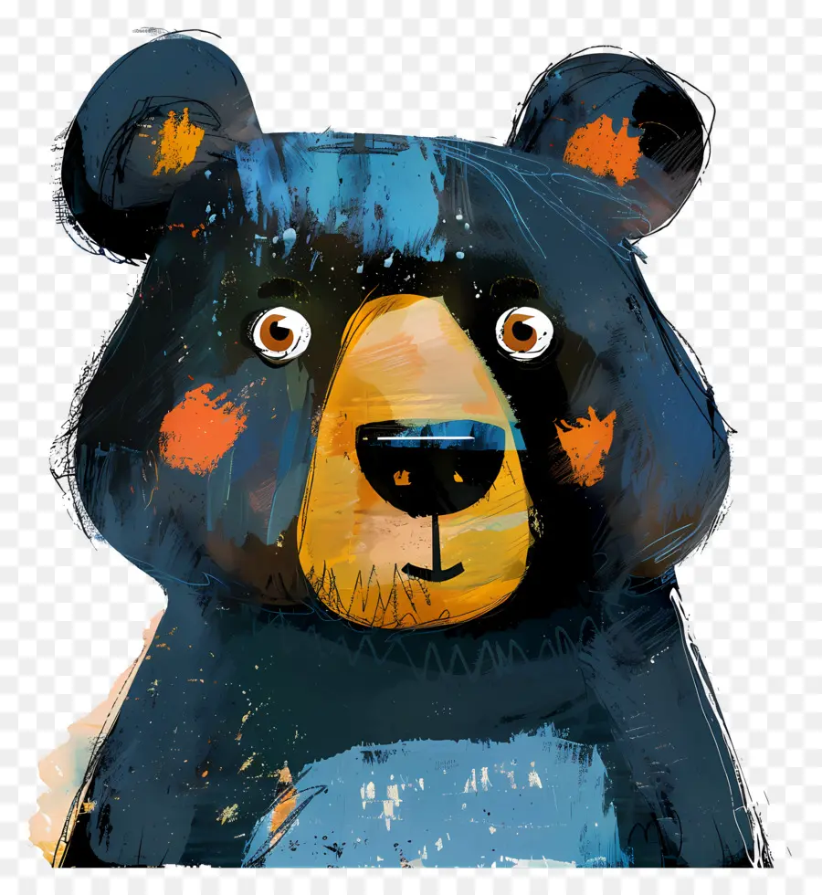 Oso，Oso Azul PNG