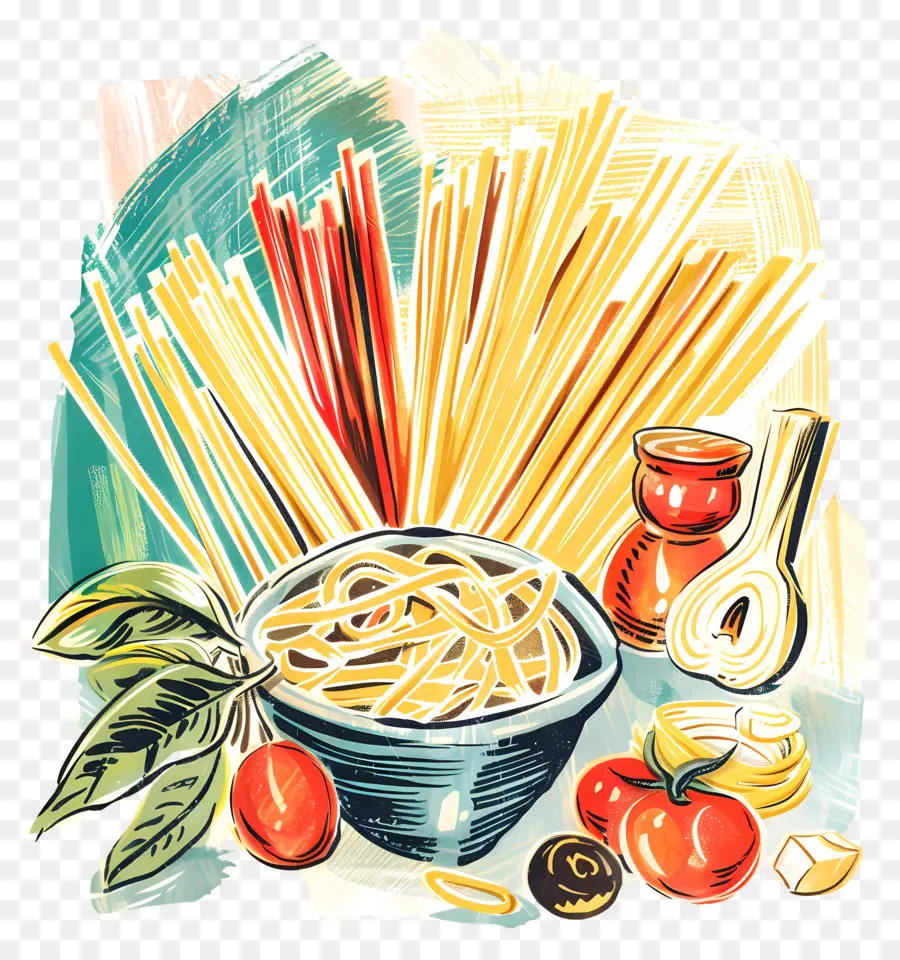 La Pasta，Pasta Ingredientes PNG