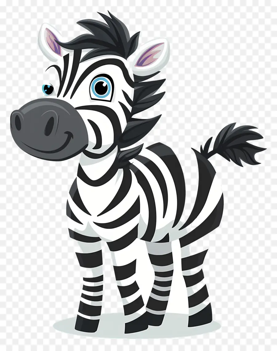 Dibujos Animados De Zebra，Rayas PNG