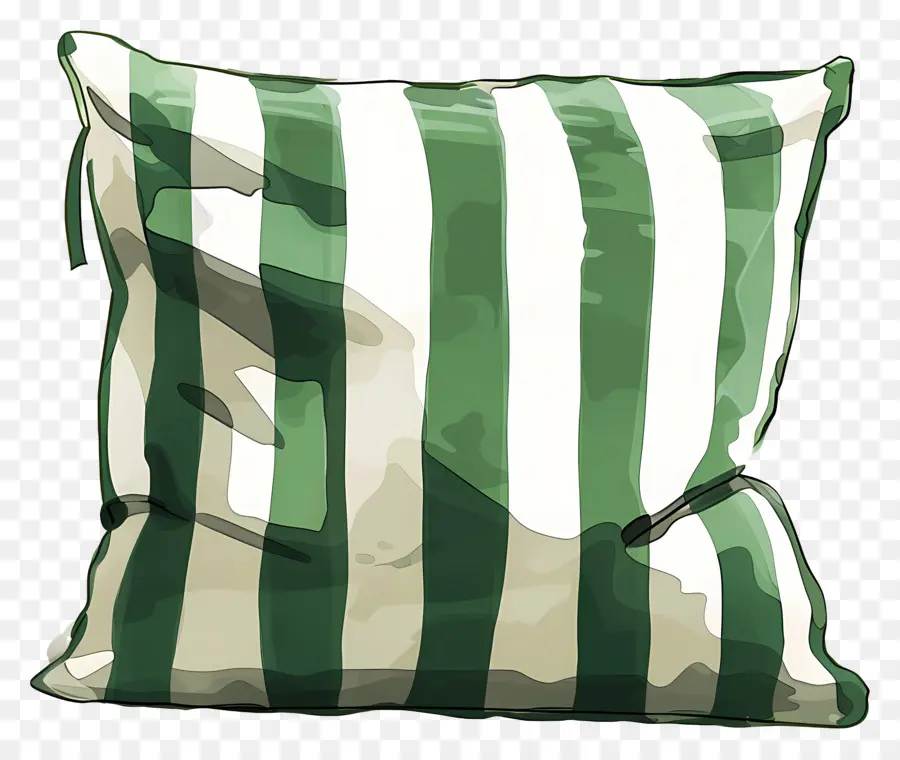 Almohada Cuadrada，Rayas Almohada PNG