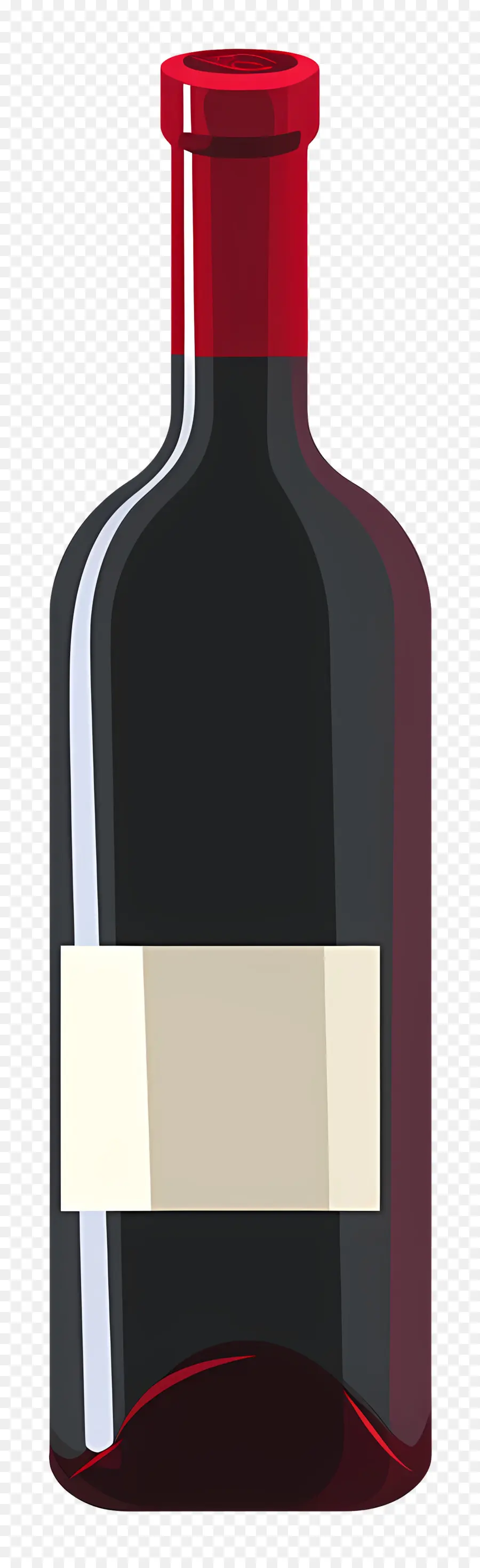 Botella De Vino，Rojo PNG