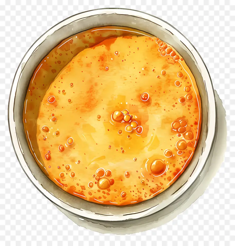 Sopa De Curry，Líquido Anaranjado PNG