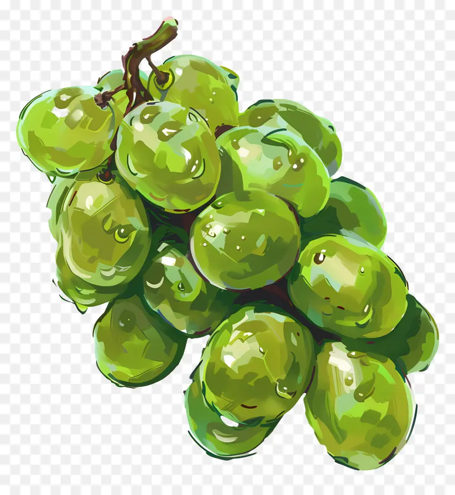 Uvas Verdes，Uvas PNG