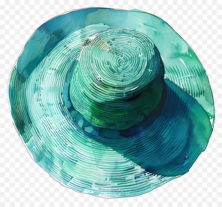 Sombrero De Verano，Sombrero Verde PNG