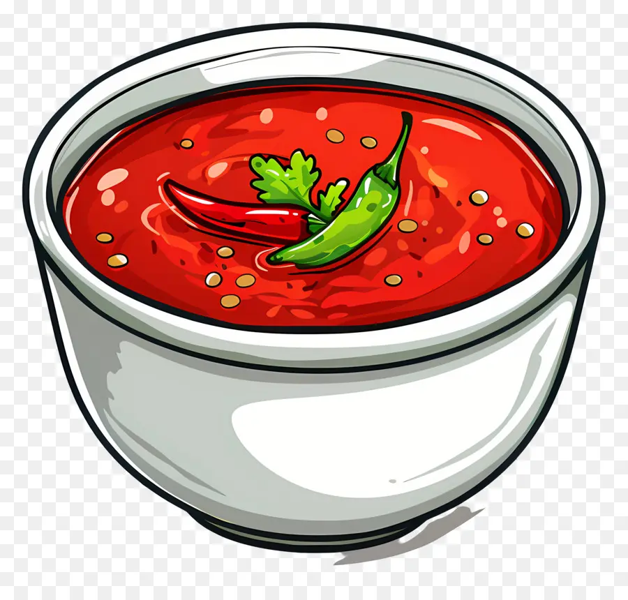 Salsa De Chile，Salsa Roja PNG