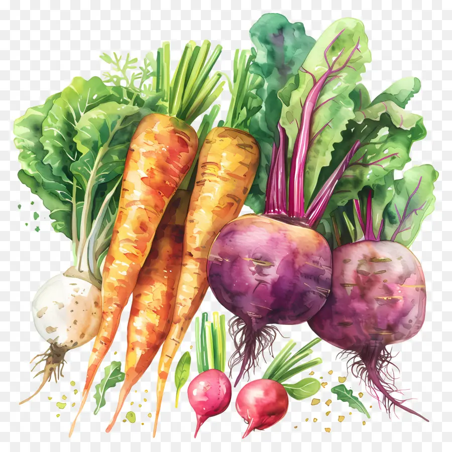 Verduras，Las Zanahorias PNG