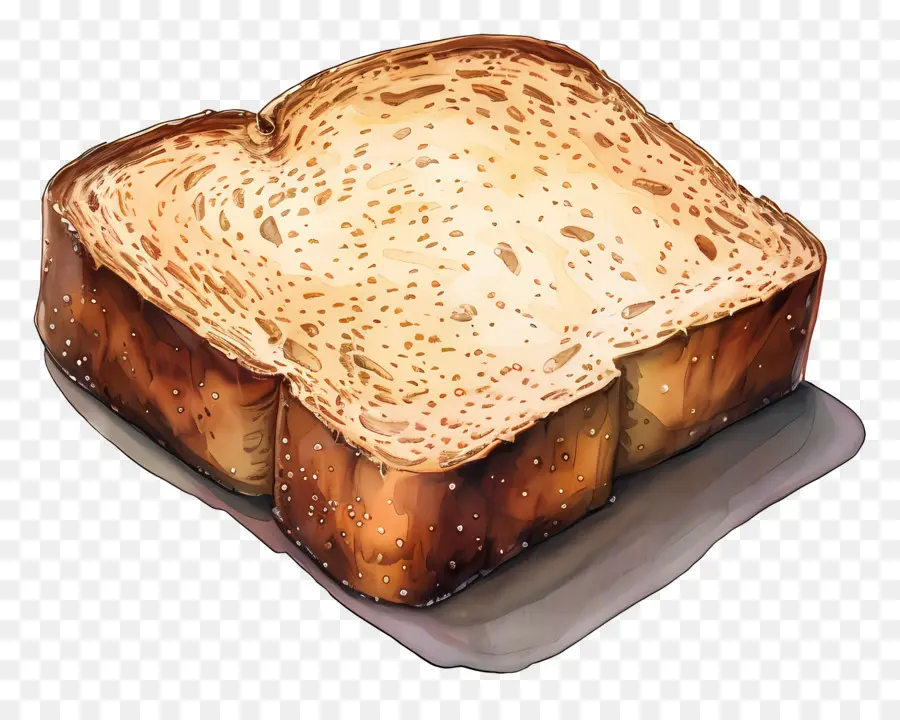 Rebanada De Pan，Pan Tostado PNG