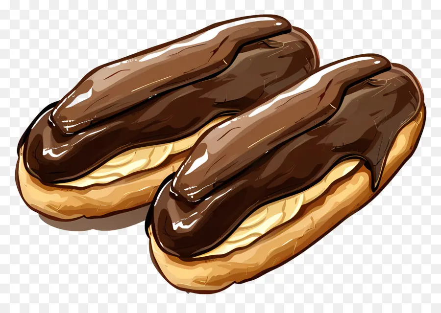 Los Canutos，Eclairs De Chocolate PNG