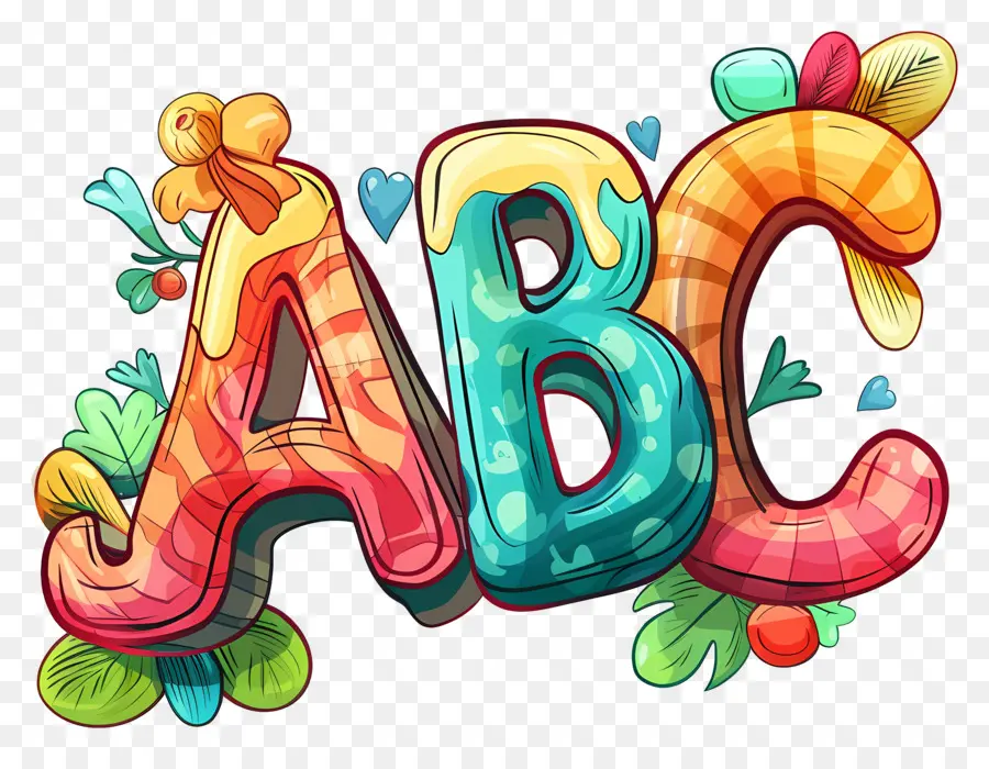 Carta Abc，Abc Letras PNG