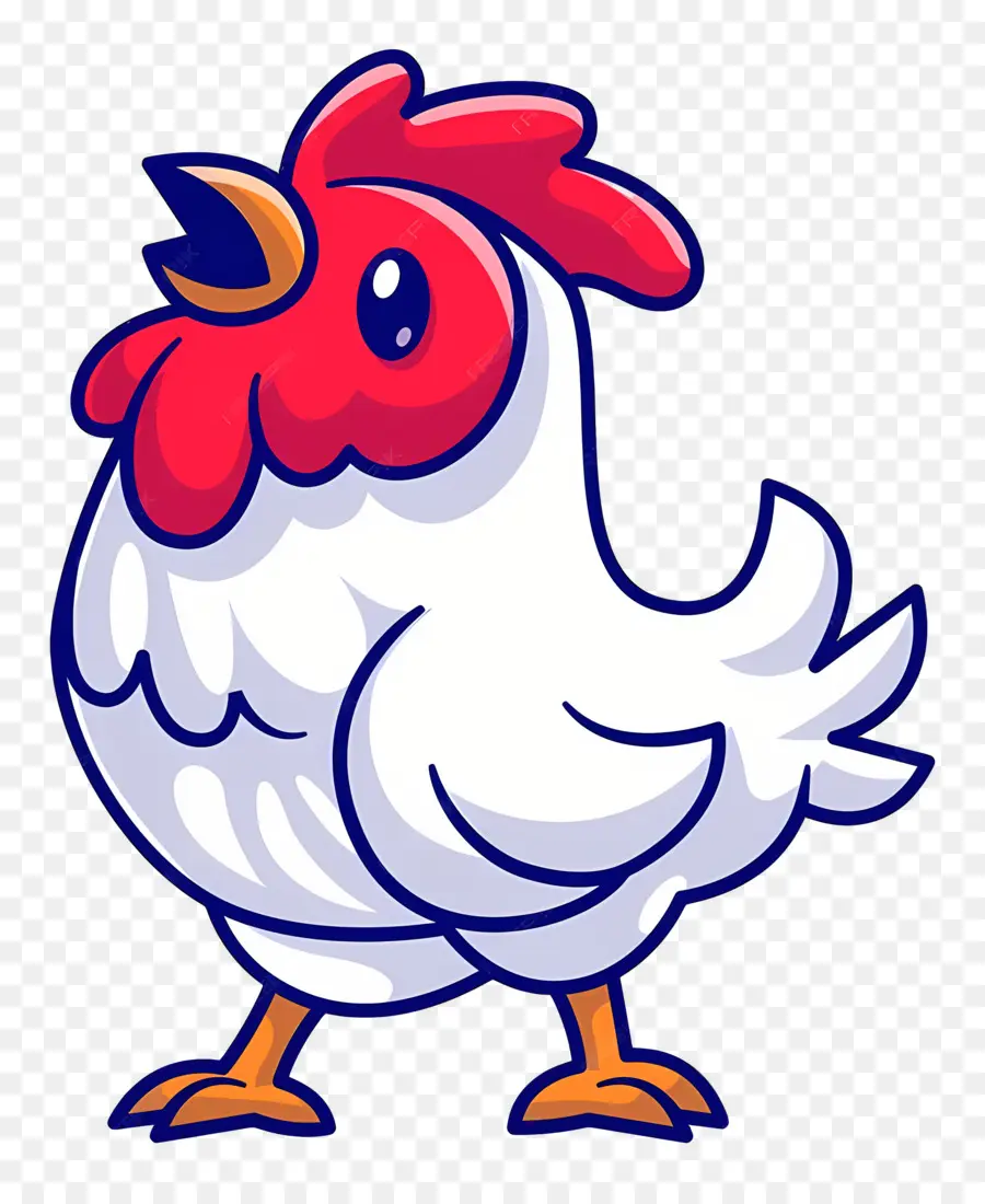 Chicken Cartoon，Pollo PNG