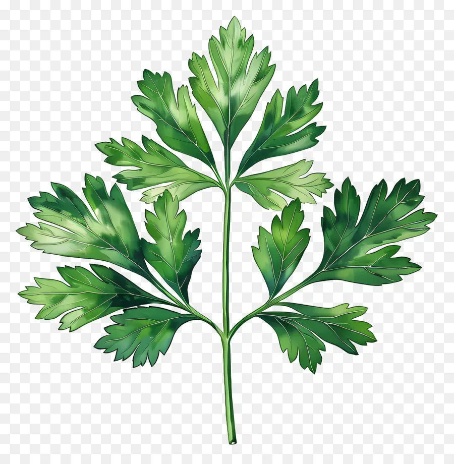 Hoja De Perejil，Cilantro PNG