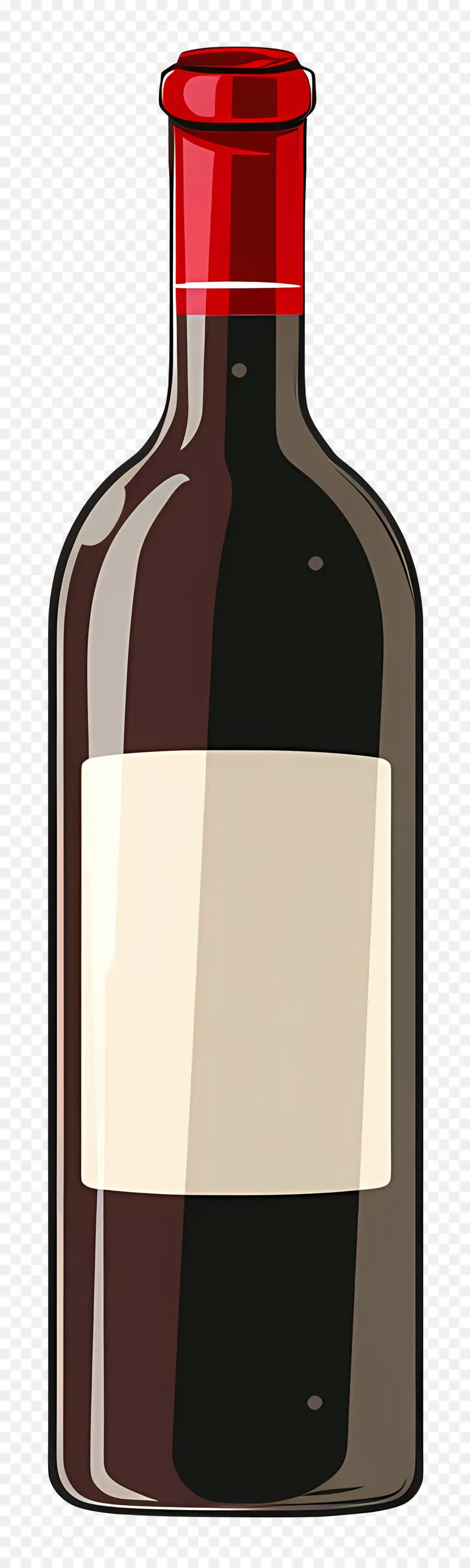 Botella De Vino，Rojo PNG