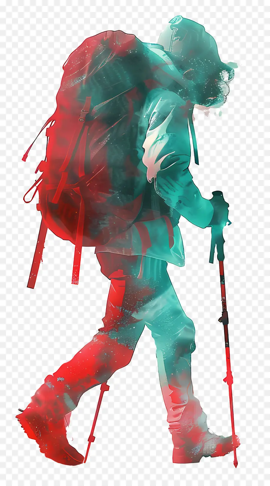 Caminante，Mochila PNG