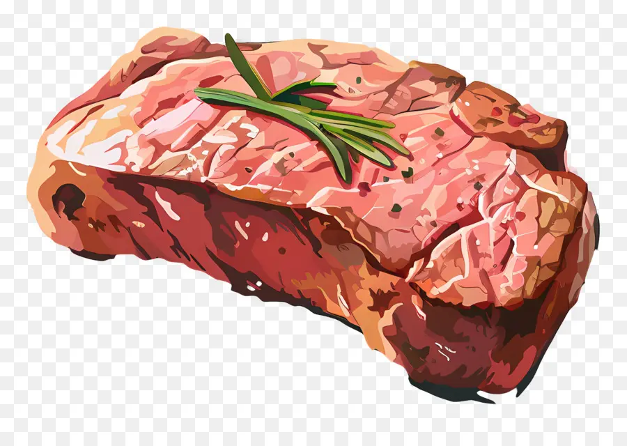 Bistec De Carne，La Carne Cruda PNG