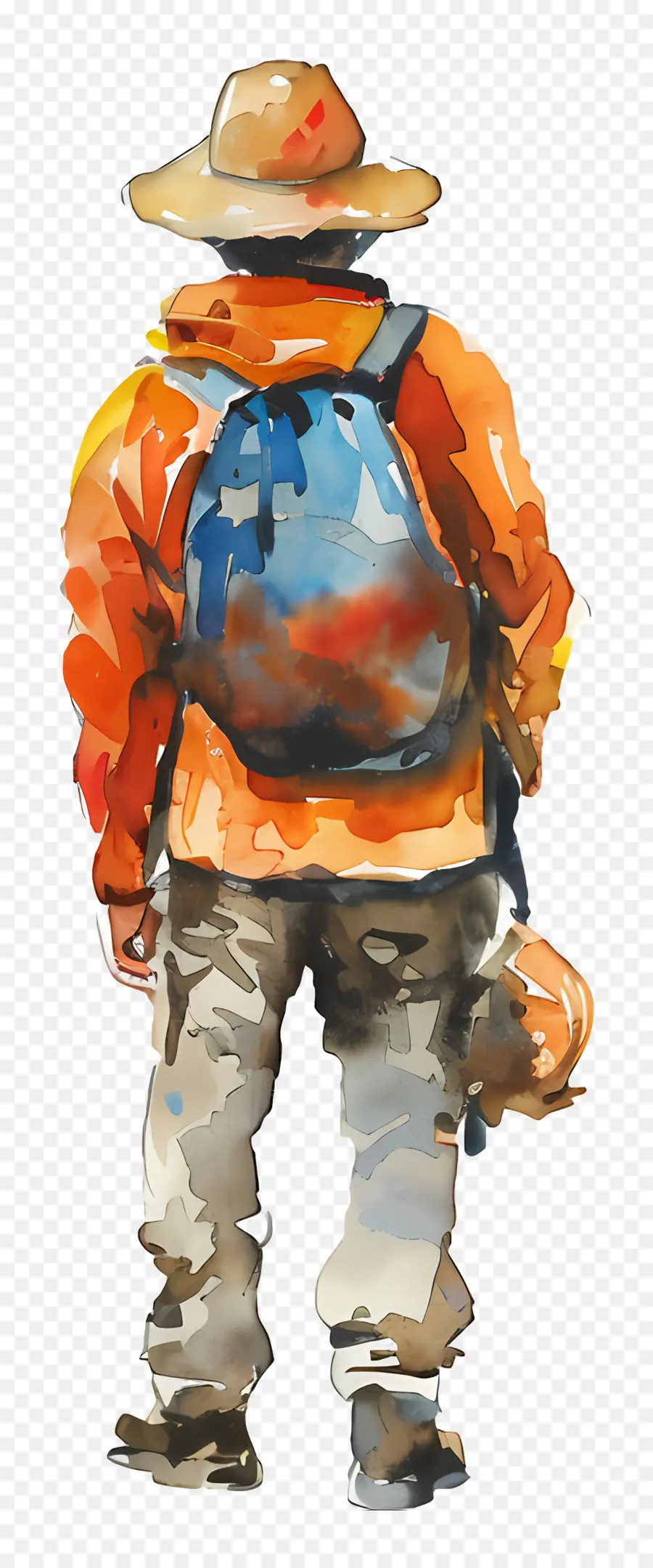 Caminante，Mochila PNG