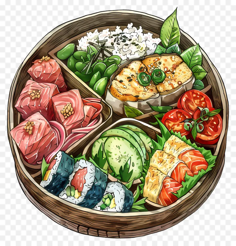 Bento，Caja Bento PNG