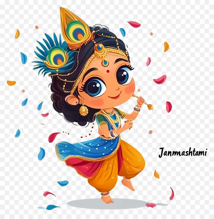 Janmashtami，Personaje De Janmashtami PNG