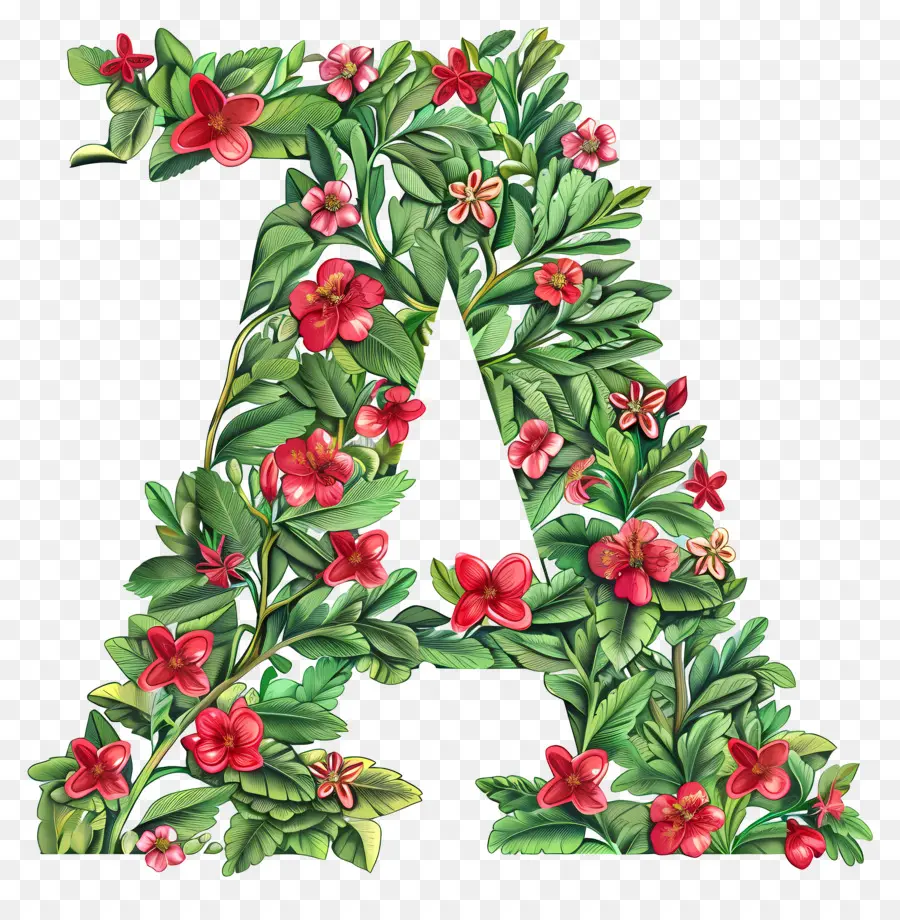 Carta De Un，Floral A PNG